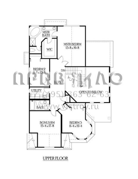 Проект двухэтажного дома с гаражом на три и более машин в скандинавском стиле S5-261 (341-00077)