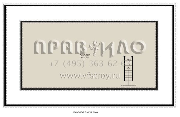 Проект одноэтажного дома без гаража в стиле Ранчо S5-215 (940-00941)