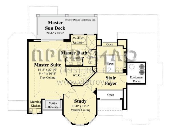 Проект трехэтажного дома с гаражом на две машины в прибрежном стиле S5-250 (8436-00100)