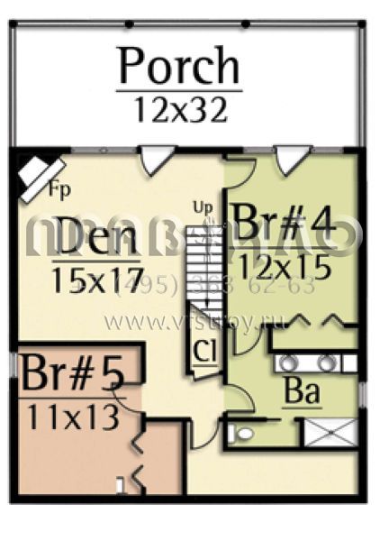 Проект двухэтажного дома с гаражом на две машины в современном стиле S5-247 (8504-00028)