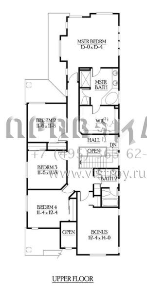 Проект двухэтажного дома с гаражом на две машины в скандинавском стиле S5-262 (341-00098)