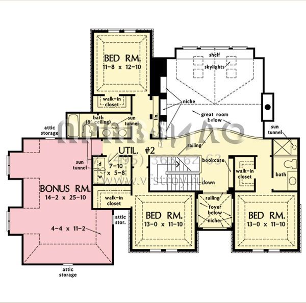 Проект двухэтажного дома с гаражом на две машины в английском стиле S5-325 (2865-00293)