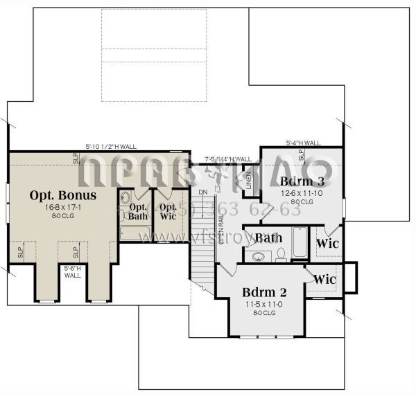 Проект двухэтажного дома с гаражом на две машины в современном стиле S5-192 (009-00319)
