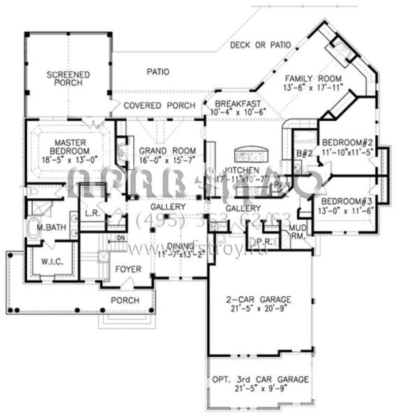 Проект одноэтажного дома с гаражом на две машины в стиле Шале S5-246 (699-00065)