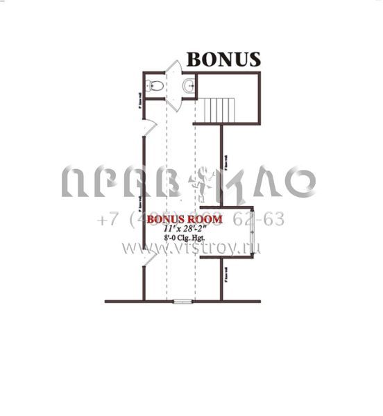 Проект одноэтажного дома с гаражом на две машины в стиле Ранчо S5-174 (1070-00037)