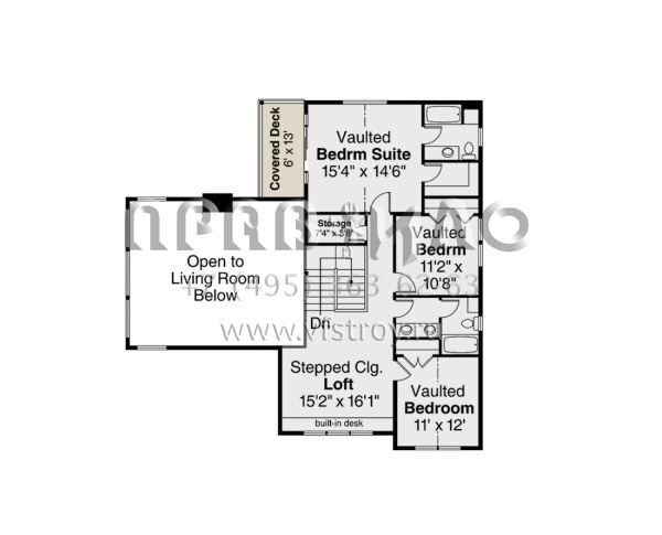 Проект двухэтажного дома с гаражом на две машины в американском стиле S5-294 (035-01047)