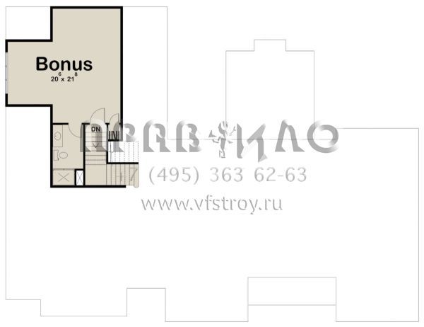 Проект одноэтажного дома с гаражом на две машины в современном стиле S5-213 (963-00416)