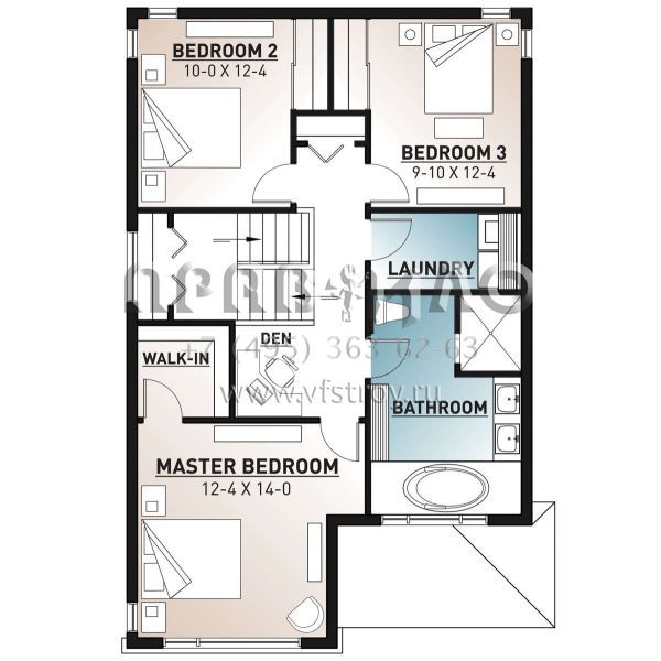 Проект двухэтажного дома с гаражом на одну машину в современном стиле S5-160 (034-01191)