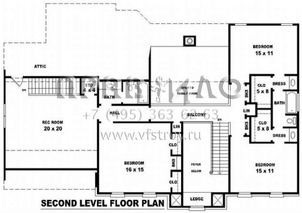 Проект двухэтажного дома с гаражом на две машины в английском стиле S5-326 (053-01156)