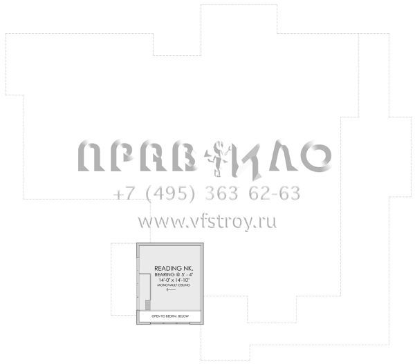 Проект двухэтажного дома с гаражом на три и более машин в современном стиле S5-296 (6422-00041)