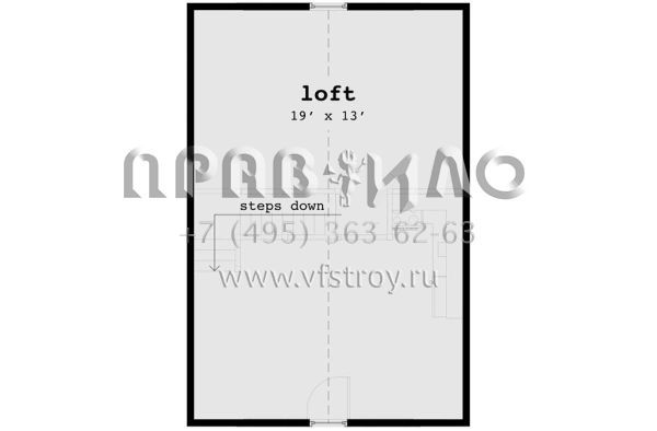 Проект двухэтажного дома без гаража в современном стиле S5-80 (028-00065)