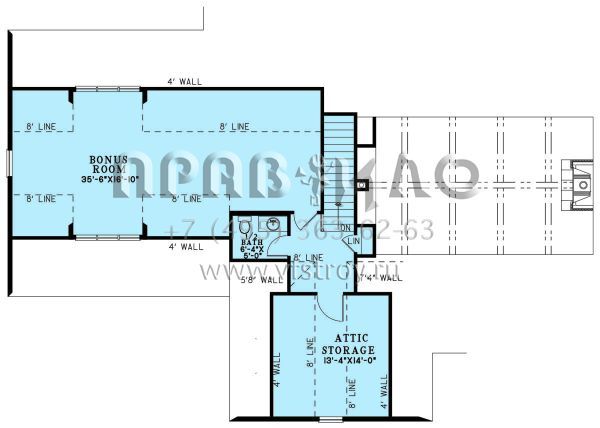 Проект одноэтажного дома с гаражом на три и более машин в современном стиле S5-183 (8318-00382)