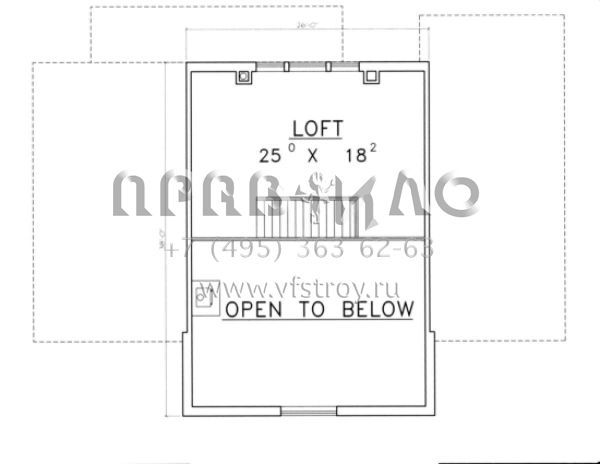 Проект двухэтажного дома без гаража в скандинавском стиле S5-223 (039-00178)
