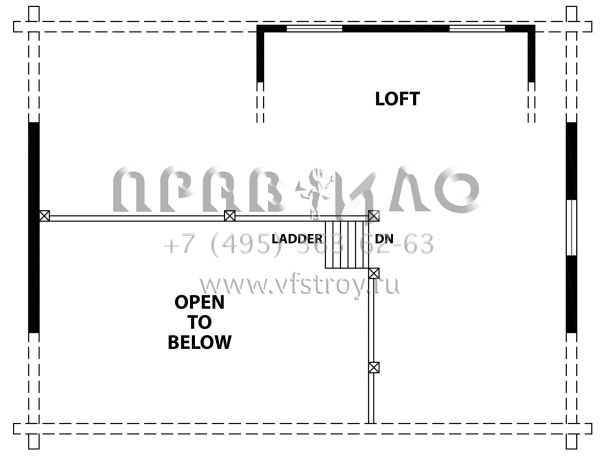 Проект двухэтажного дома без гаража в современном стиле S5-69 (154-00003)