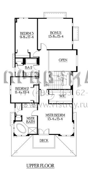 Проект двухэтажного дома с гаражом на две машины в скандинавском стиле S5-326 (341-00200)
