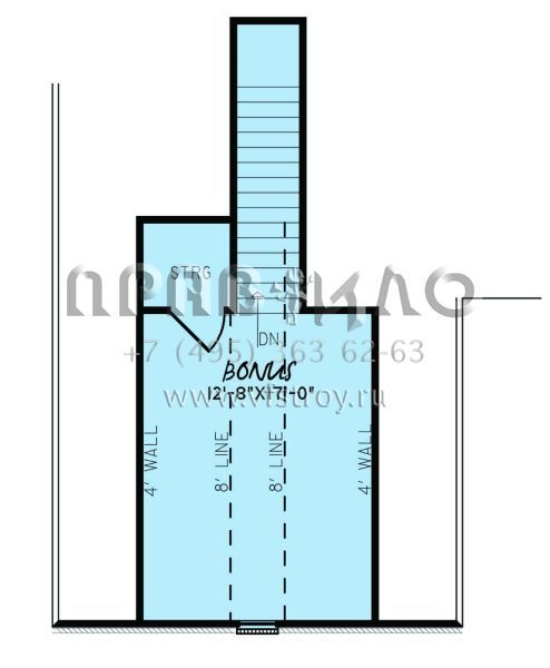 Проект одноэтажного дома с гаражом на две машины в английском стиле S5-139 (8318-00174)
