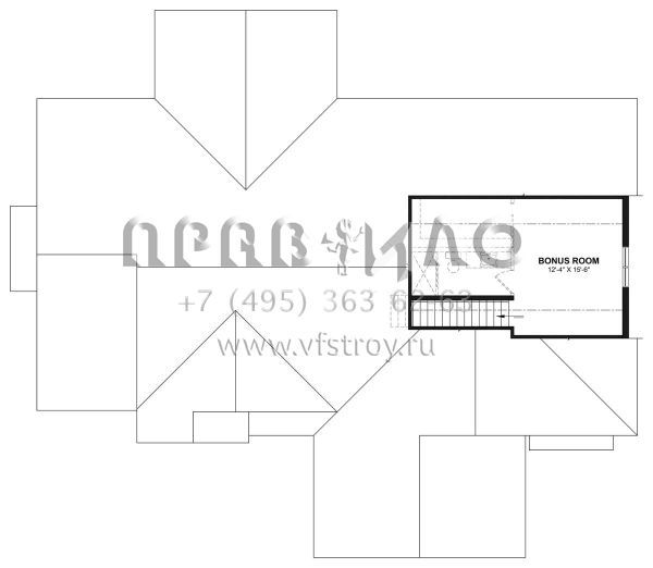 Проект одноэтажного дома с гаражом на две машины в современном стиле S5-197 (034-01249)
