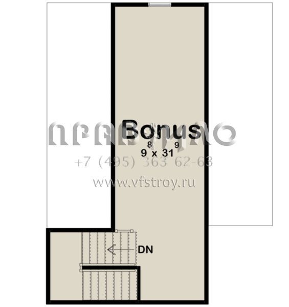 Проект одноэтажного дома с гаражом на две машины в современном стиле S5-237 (963-00733)