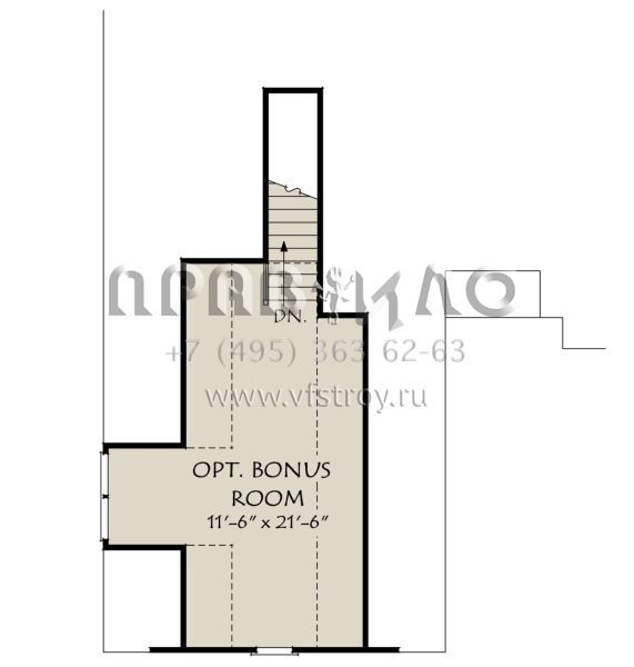 Проект одноэтажного дома с гаражом на две машины в стиле Ранчо S5-163 (8594-00028)