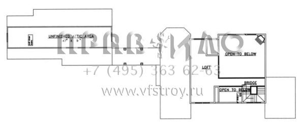 Проект двухэтажного дома с гаражом на три и более машин в стиле Шале S5-221 (039-00293)