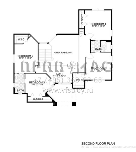 Проект двухэтажного дома с гаражом на две машины в современном стиле S5-329 (168-00041)