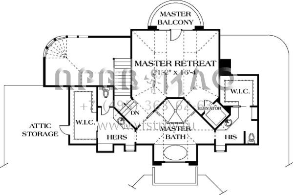 Проект трехэтажного дома с гаражом на три и более машин в современном стиле S5-759 (3323-00533)