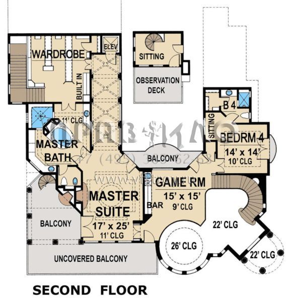 Проект усадьбы с двумя гаражами S5-503 (5445-00314)