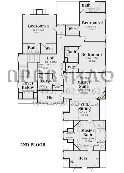 Проект двухэтажного дома с гаражом на три машины в английском стиле S5-364 (009-00206)
