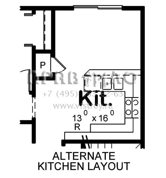 Проект двухэтажного дома с гаражом на одну машину в американском стиле S5-143 (402-01623)