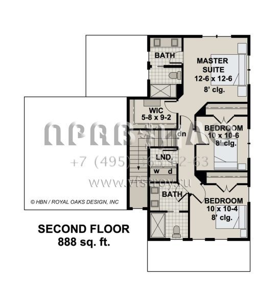 Проект двухэтажного дома с гаражом на две машины в современном стиле S5-165 (098-00354)