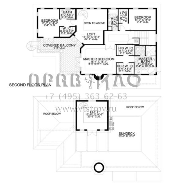 Проект двухэтажного дома с гаражом на две машины в прибрежном стиле S5-298 (168-00037)