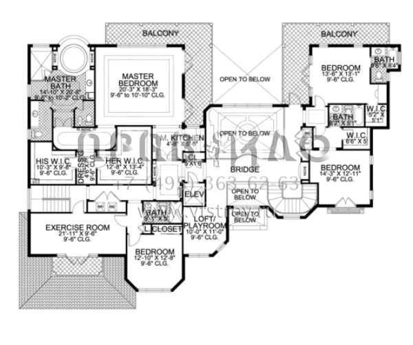 Проект двухэтажного дома с гаражом на три и более машин в прибрежном стиле S5-566 (168-00083)