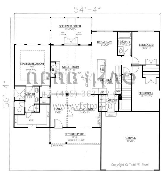 Проект двухэтажного дома с гаражом на три и более машин в скандинавском стиле S5-156 (286-00069)