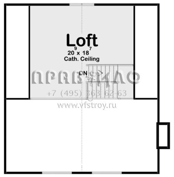 Проект двухэтажного дома без гаража в современном стиле S5-130 (963-00358)