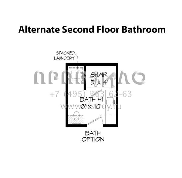 Проект двухэтажного дома с гаражом на две машины в современном стиле S5-158 (940-00380)