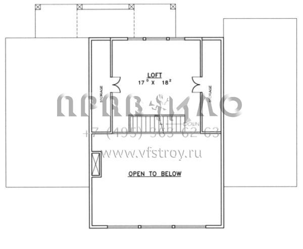 Проект двухэтажного дома без гаража в современном стиле S5-206 (039-00348)