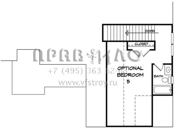 Проект одноэтажного дома с гаражом на две машины в американском стиле S5-226 (6082-00055)