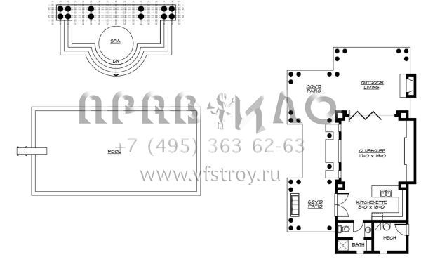 Проект двухэтажного дома с гаражом на три и более машин в современном стиле S5-912 (341-00298)