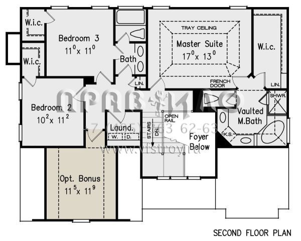 Проект двухэтажного дома с гаражом на две машины в стиле Ранчо S5-181 (8594-00127)