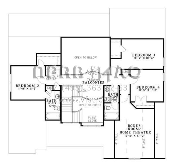 Проект двухэтажного дома с гаражом на две машины в английском стиле S5-245 (110-00707)