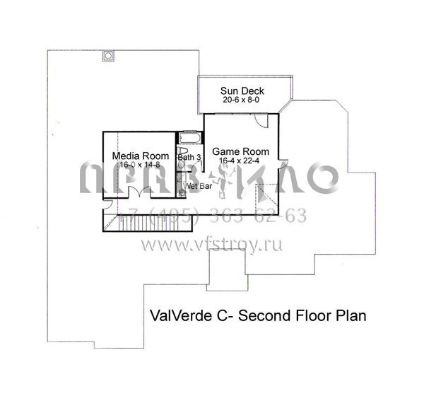 Проект одноэтажного дома с гаражом на три и более машин в современном стиле S5-250 (9401-00064)