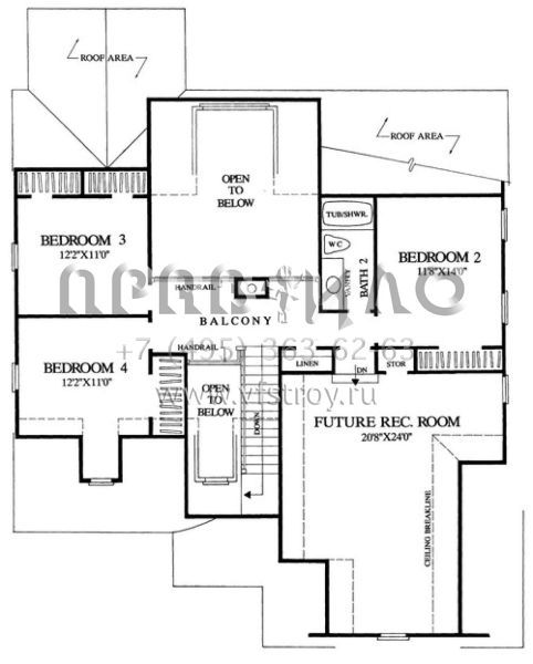 Проект двухэтажного дома с гаражом на две машины в английском стиле S5-224 (7922-00119)