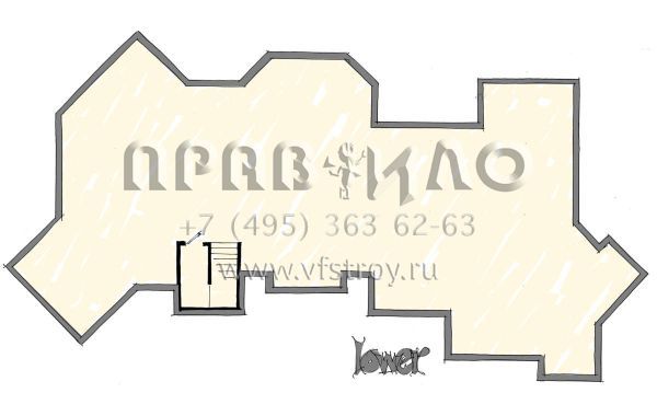 Проект двухэтажного дома с гаражом на три и более машин в современном стиле S5-420 (1907-00032)