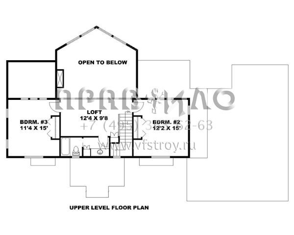 Проект двухэтажного дома с гаражом на две машины в скандинавском стиле S5-213 (039-00321)