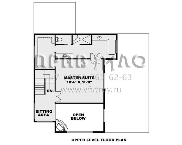 Проект трехэтажного дома с гаражом на две машины в современном стиле S5-332 (039-00715)