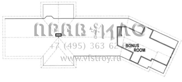 Проект двухэтажного дома с гаражом на три и более машин в современном стиле S5-398 (039-00272)