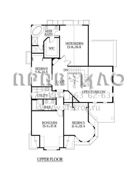 Проект двухэтажного дома с гаражом на три и более машин в скандинавском стиле S5-261 (341-00078)