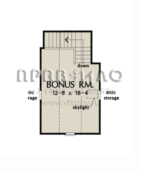 Проект одноэтажного дома с гаражом на две машины в стиле Ранчо S5-141 (2865-00151)