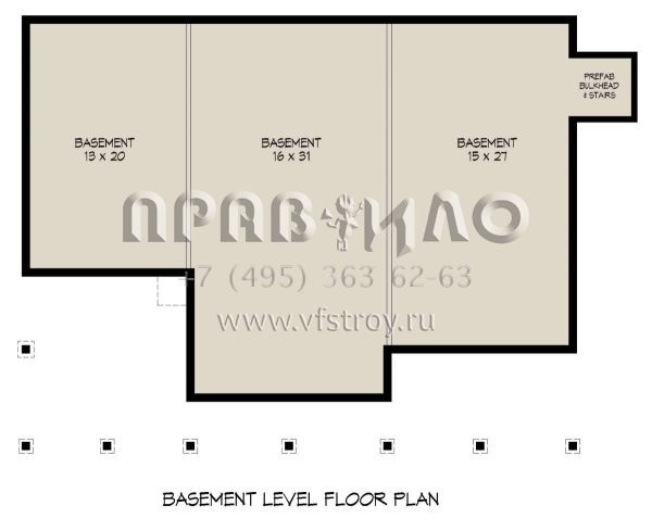 Проект одноэтажного дома без гаража в стиле Шале S5-118 (940-00842)
