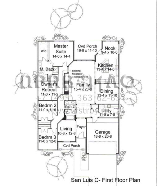 Проект одноэтажного дома с гаражом на две машины в современном стиле S5-234 (9401-00061)